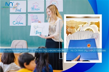 Issuing of a new work permit for foreign English teachers